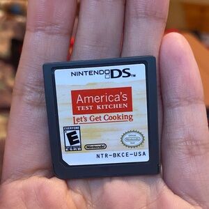 Nintendo DS America's Test Kitchen Let's Get Cooking Game